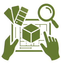 Material selection icon